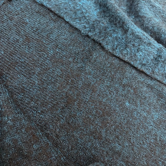 DKNY Textured Blue Cardigan - Picture 8 of 9